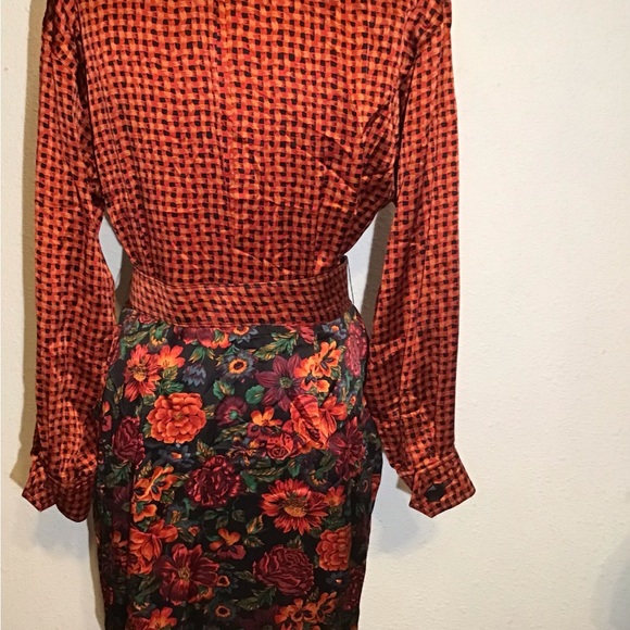 Ann Lawrence Today vintage floral dress size 12 - Picture 8 of 16